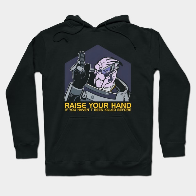 MASS EFFECT GARRUS TOUCHE Hoodie by Loweryo Judew